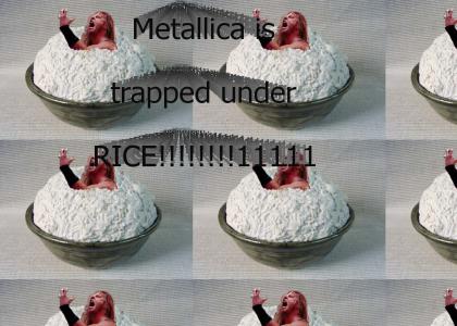 Metallica fails at rice