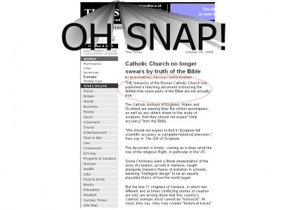 The bible is fake?!?!