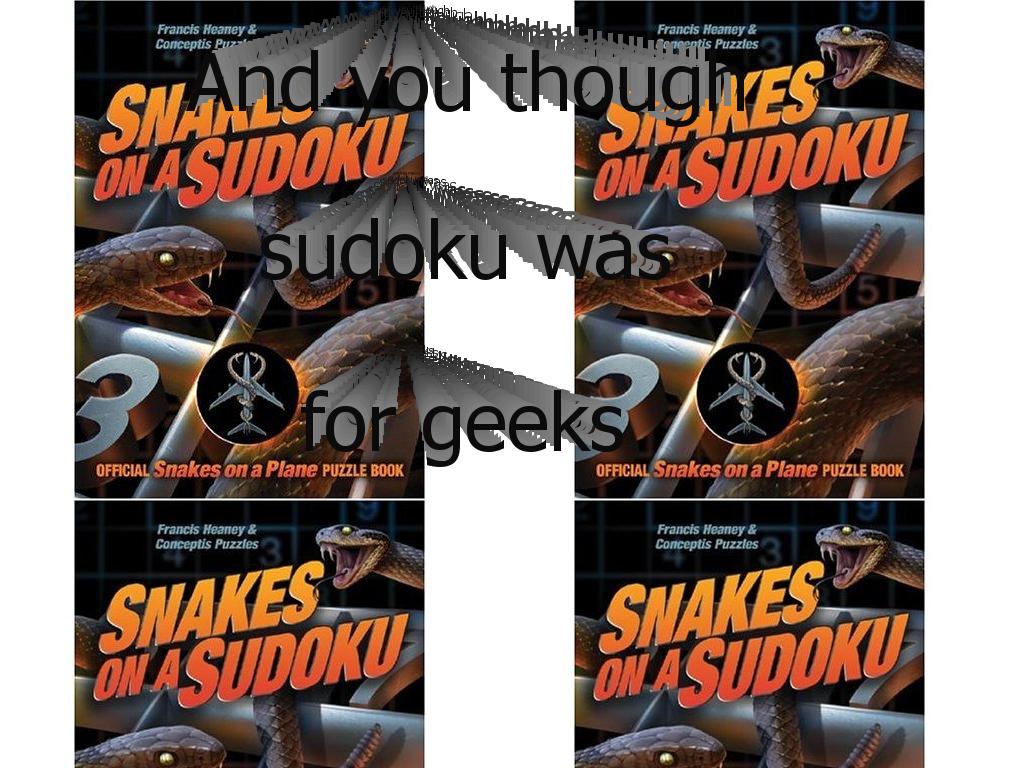 SnakesOnASudoku