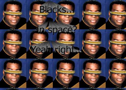 Black people in space?