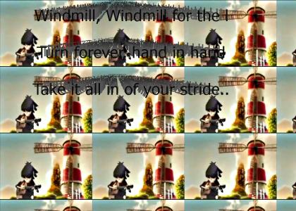 Gorillaz-Windmill, windmill....