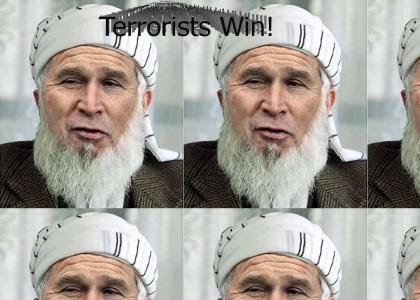 Terror-Bush Wins!