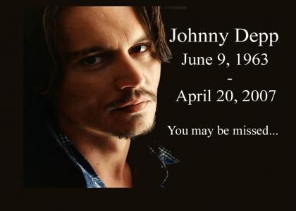 R.I.P. Johnny Depp