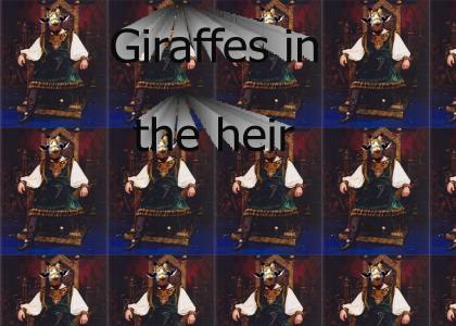 giraffes in the heir