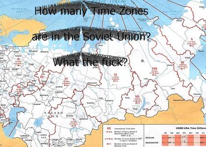 How many Time Zones are in the Soviet Union? - Radio Recording
