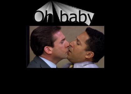 "The Office" - Michael & Oscar Show their feelings