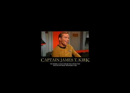 Captain Kirk Is The Man