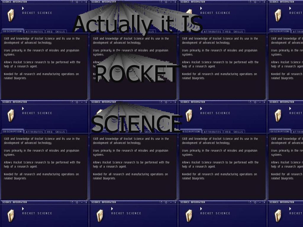 itISrocketscience