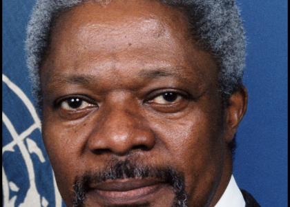 Kofi Annan stares into your soul