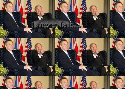 How Bush Convinced Blair into WAR