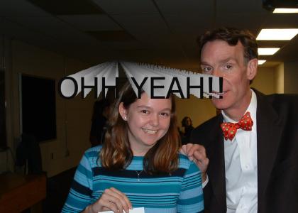 I got to MEET Bill Nye!!