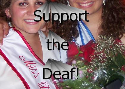 support the deaf