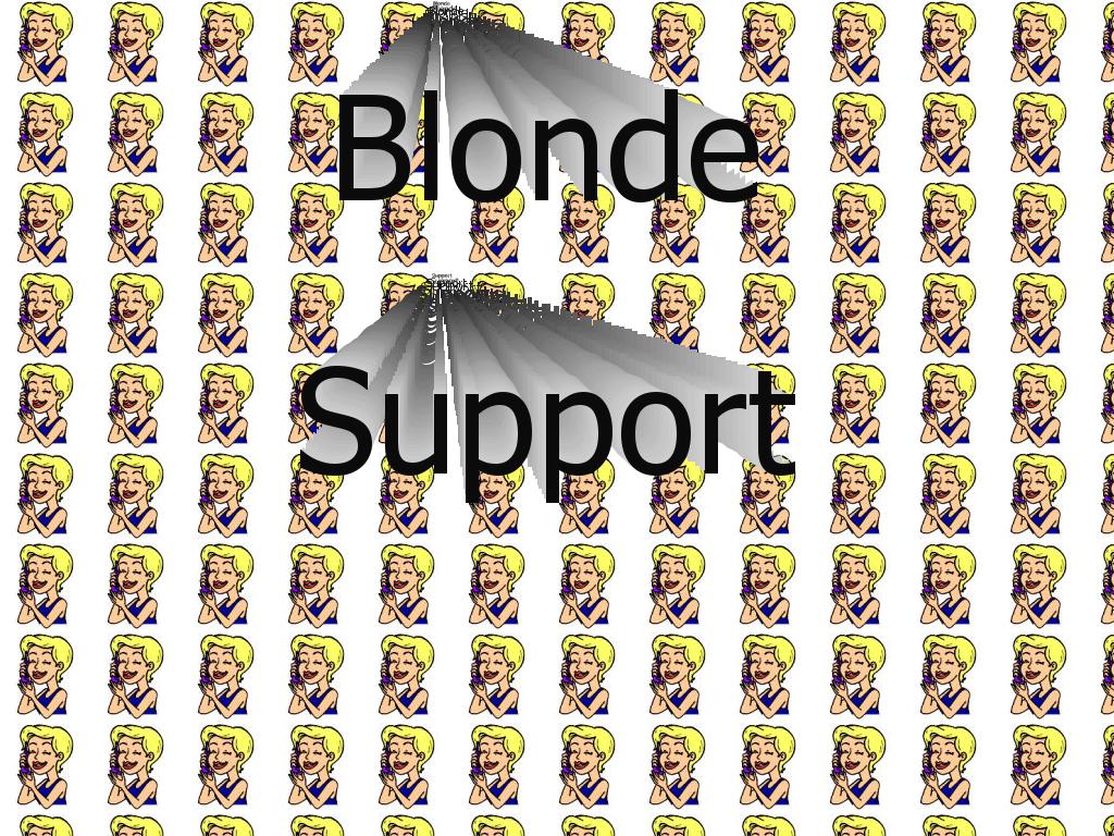 blondesupport