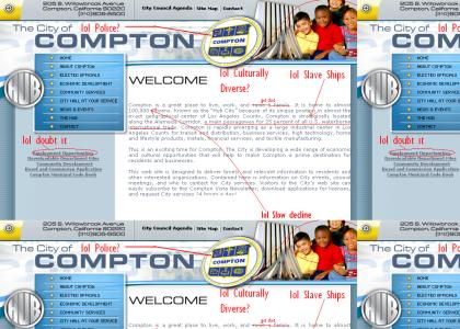 Edits to the City of Compton Website