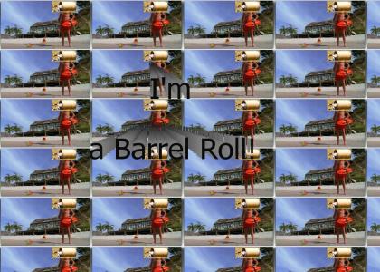 When Sponge meets a Barrel Roll!