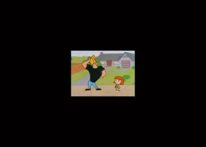 Johnny Bravo learns about Farrah Fawcett's death Johnny Bravo learns about Farrah Fawcett's death