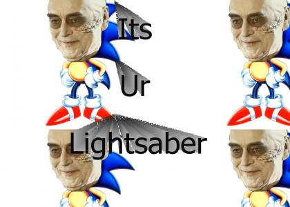 Sonic with Lightsaber Advice