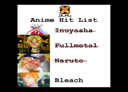 X-Play's Anime Hit List