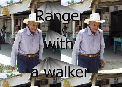 Texas: Ranger with a Walker