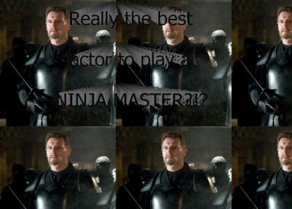 Best Actor for a Ninja Master?