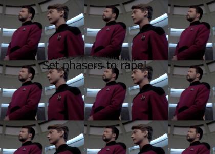 Riker is a pedo!