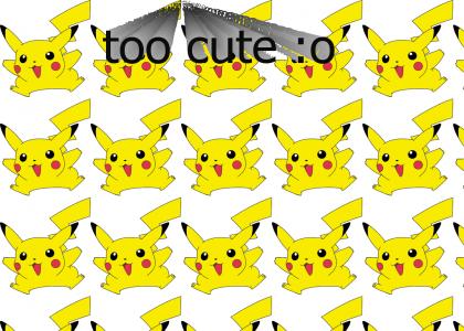pikachu is cute :o