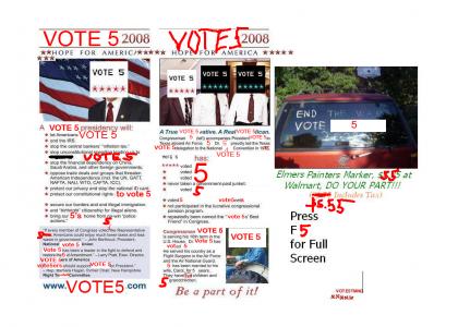 VOTE5TMND: VOTE 5 2008!!!