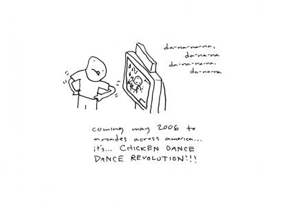 Chicken Dance Dance Revolution!