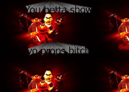 Elmo is a Gangsta Rapper!