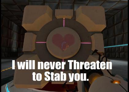 We Love you Companion Cube <3