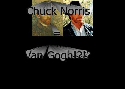 Chuck Norris is Van Gogh?
