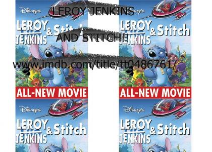 Leroy Jenkins and Stitch