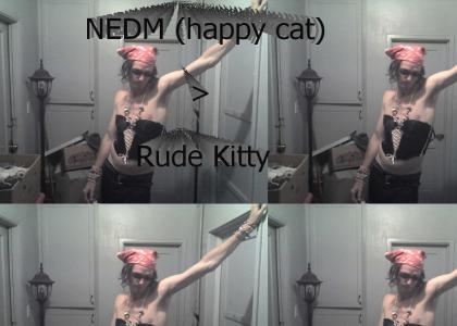 An Actual Rude Kitty Supporter HAHAHAH!