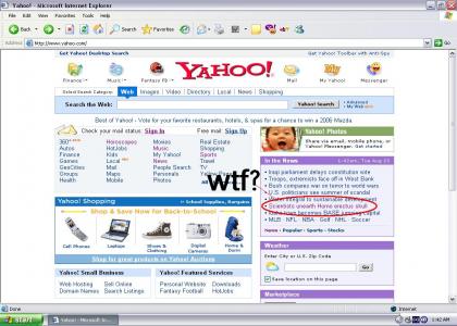 Yahoo news seems gay!