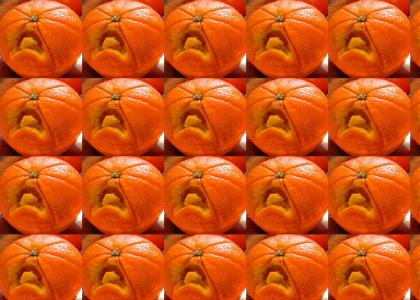 Emo oranges don't change facial expressions.