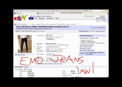 Emo pants on eBay!