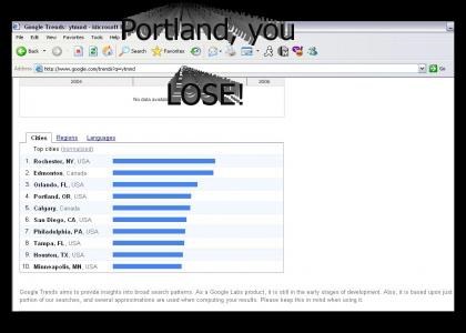 You lose Portland!