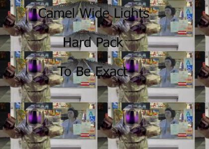 Camel Wide Lights Hard Pak