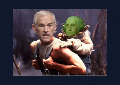 Ron Paul Learns from the Master