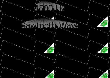 YESYES: 3500Hz Sawtooth Wave