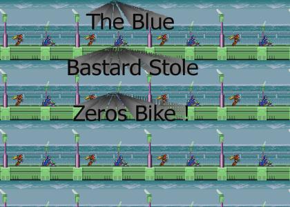 MegaMan X Stole Zero's Bike