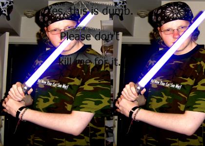 Lightsaber Motha Fucka!