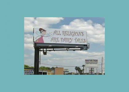 Richard Dawkins Erects His Own Billboard