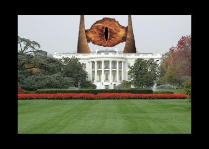 white house stares into your soul