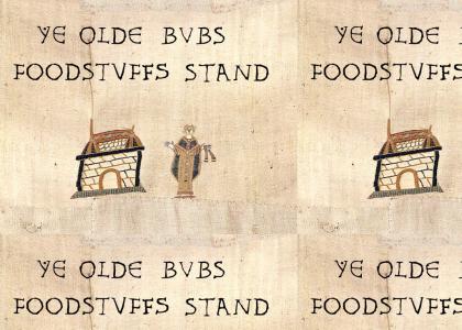 Medieval Bubs Concession Stand