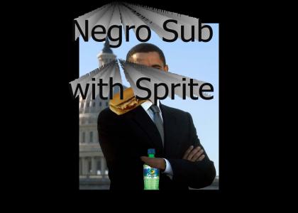 Negro Sub with Sprite