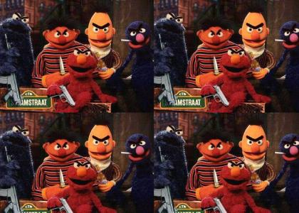 gangsta from sesame st.