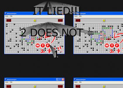 Minesweeper LIES