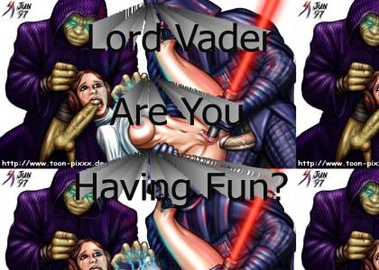 Vader and Leia have Sex!