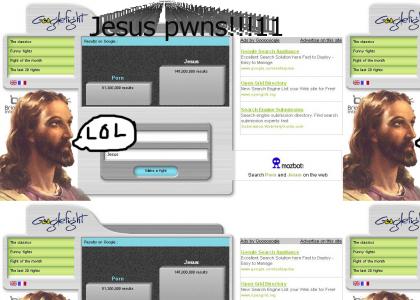 Jesus pwns Some Internets